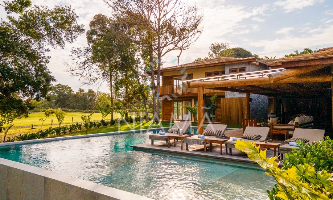 alugar casa de luxo condominio terravista trancoso