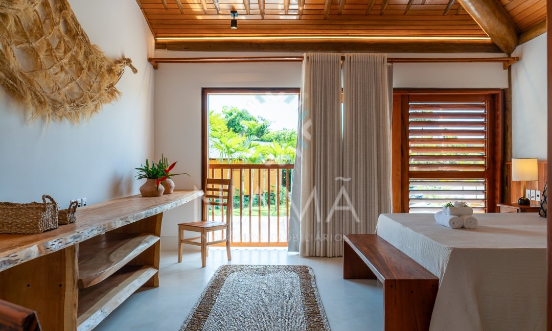 casa de luxo na praia em trancoso