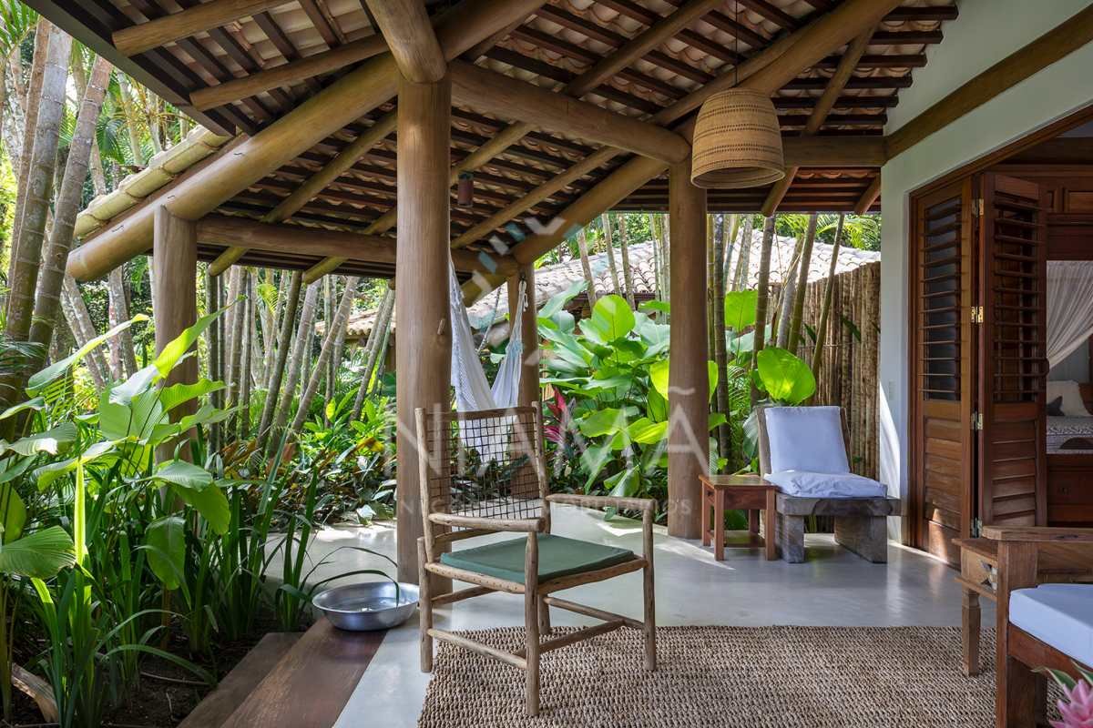 casa de luxo na praia em trancoso