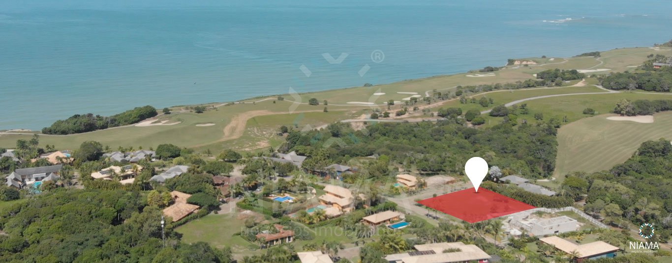 terrenos com vista mar condominio terravista golf trancoso